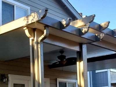 Solid Aluminum Patio Cover photo