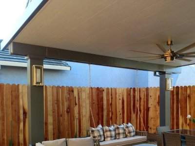 Solid Aluminum Patio Cover photo