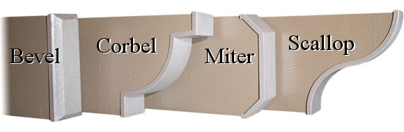 West Coast Awnings Patio Cover Cut Styles